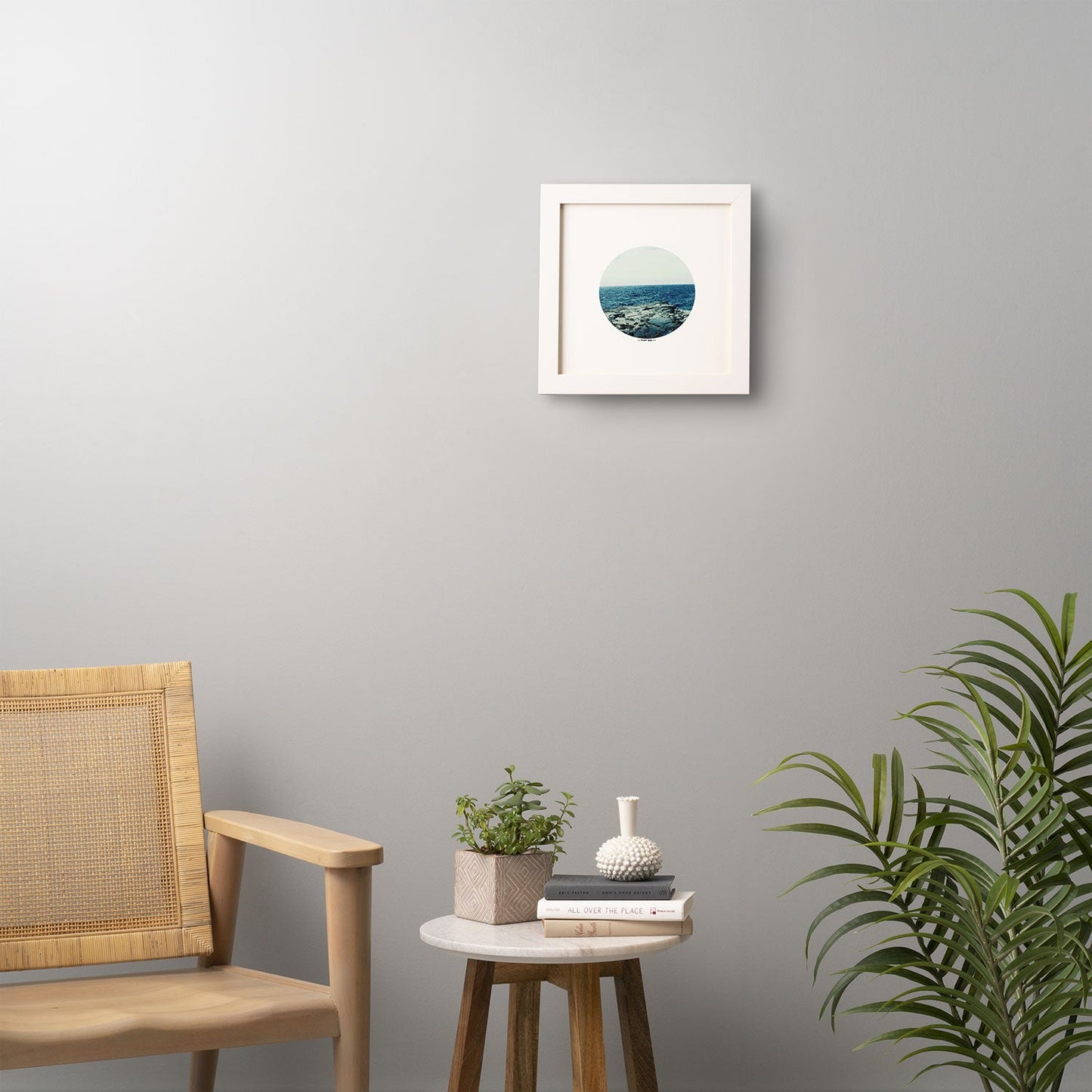 Leah Flores Ocean Blue Framed Wall Art