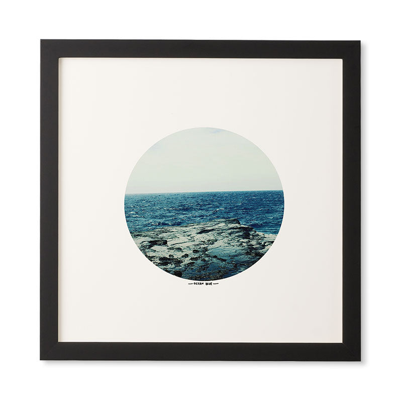 Leah Flores Ocean Blue Framed Wall Art