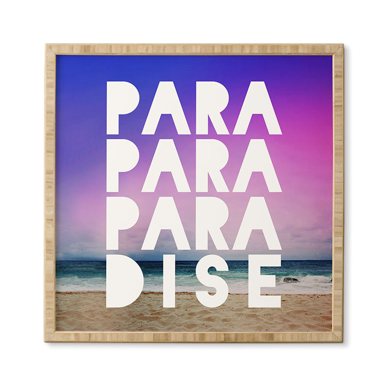 Leah Flores Paradise Framed Wall Art