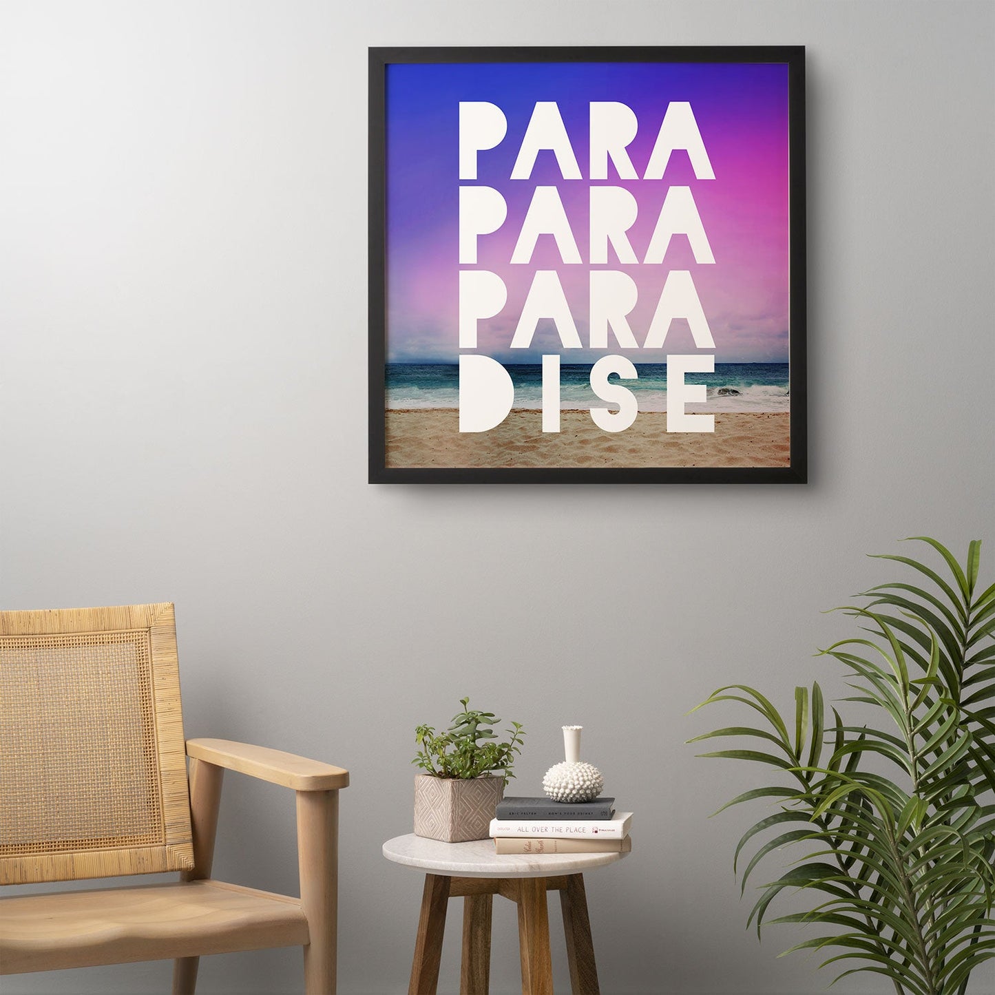 Leah Flores Paradise Framed Wall Art