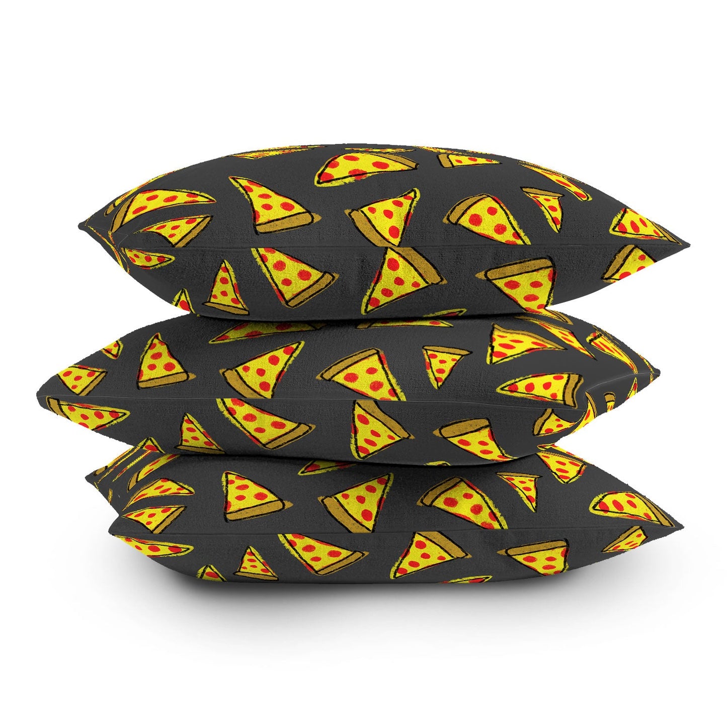Leah Flores Pizza Party Throw Pillow