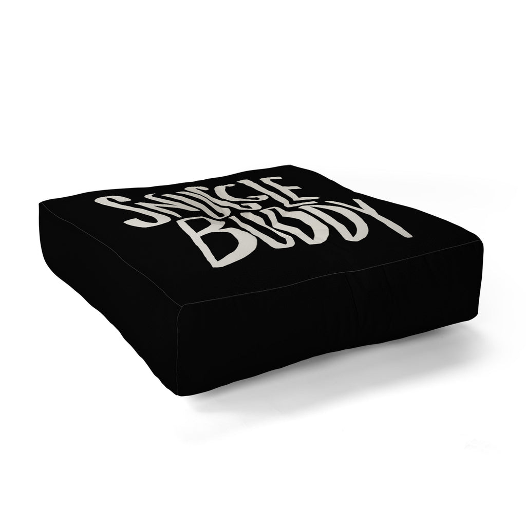 Leah Flores Snuggle Buddy II Floor Pillow Square