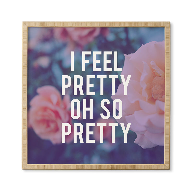 Leah Flores So Pretty Framed Wall Art