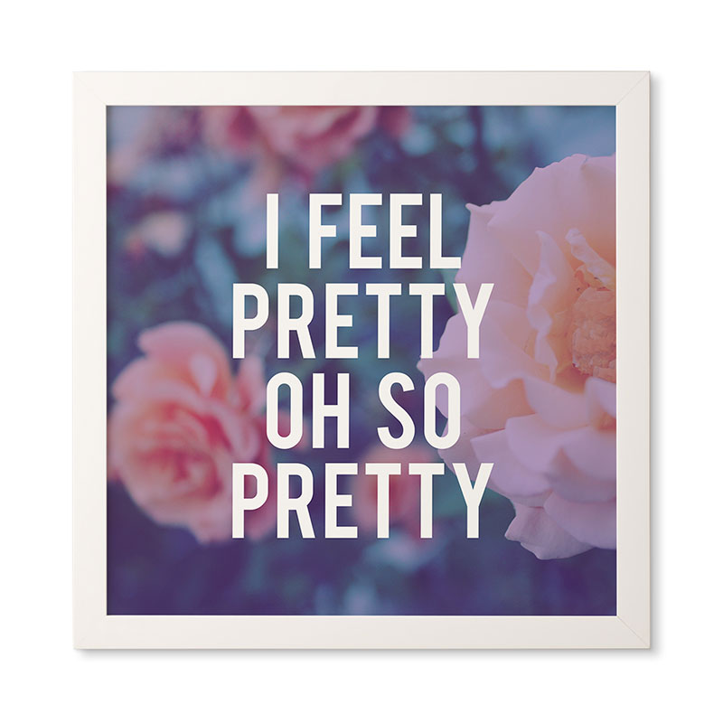 Leah Flores So Pretty Framed Wall Art