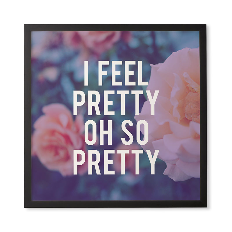 Leah Flores So Pretty Framed Wall Art