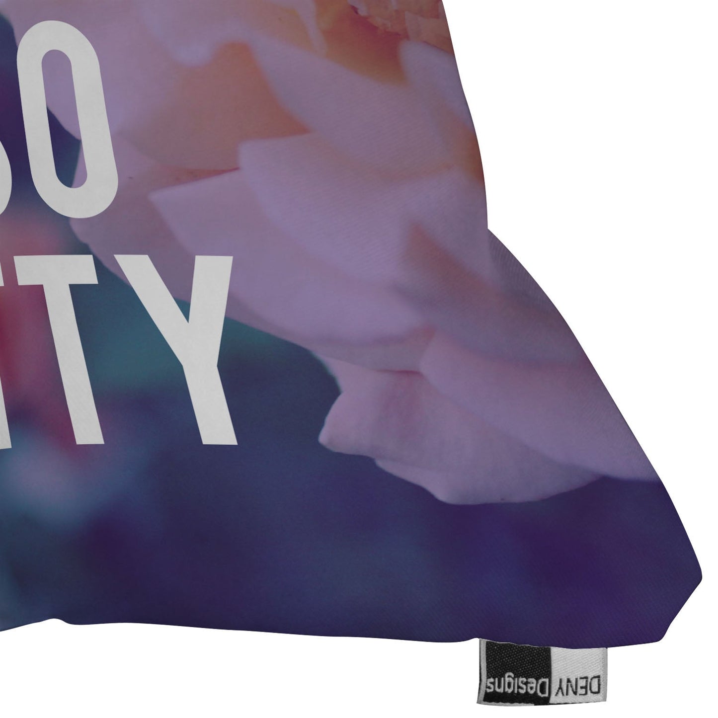 Leah Flores So Pretty Outdoor Throw Pillow