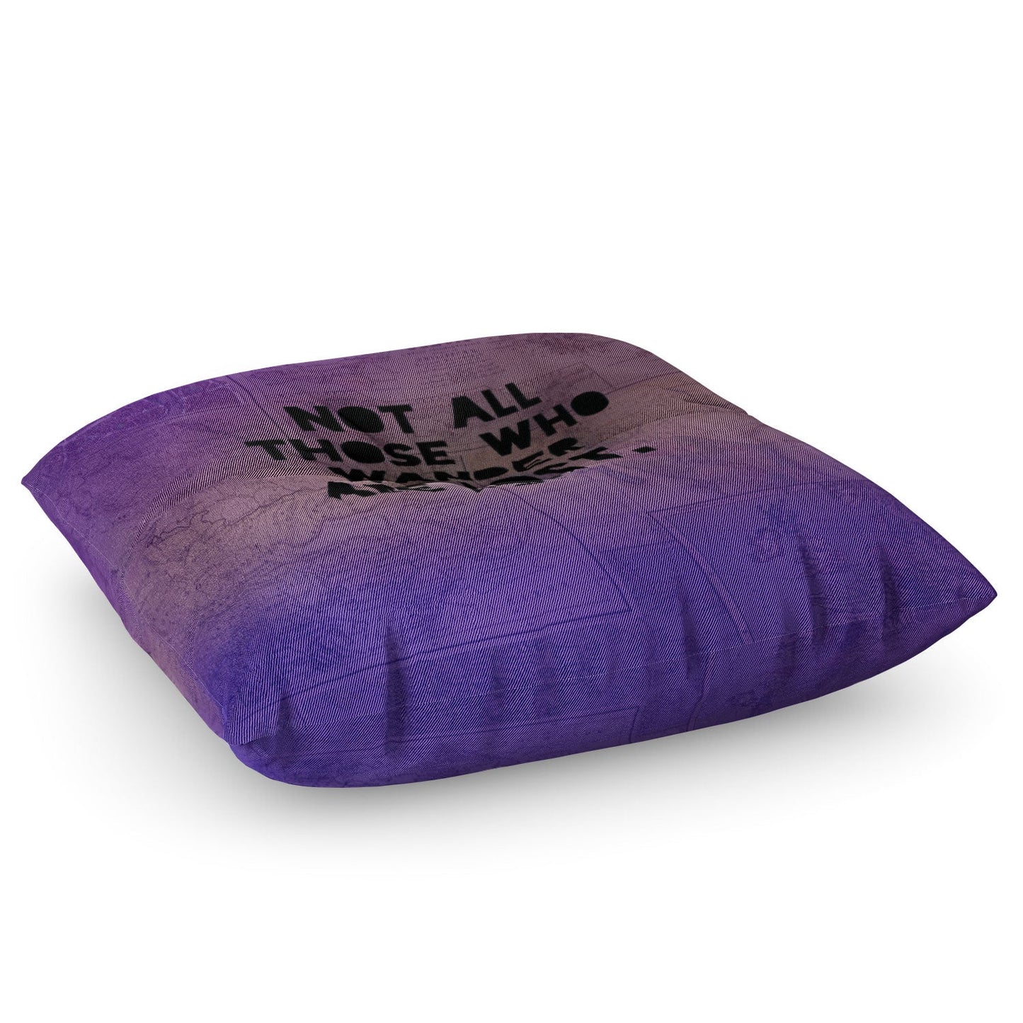 Leah Flores Those Who Wander Floor Pillow Square