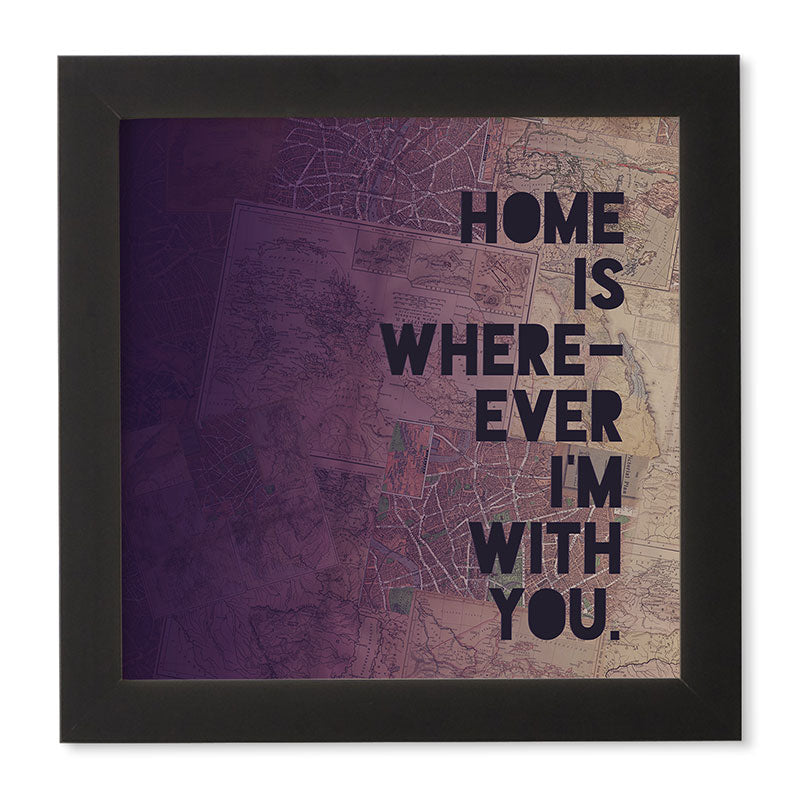Leah Flores With You Framed Wall Art