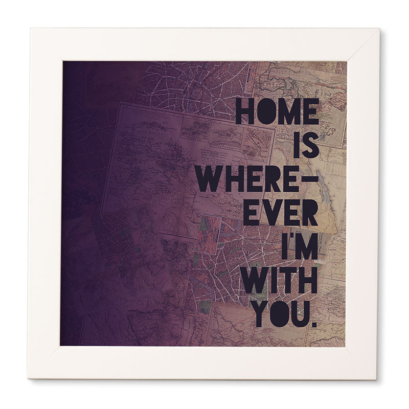 Leah Flores With You Framed Wall Art