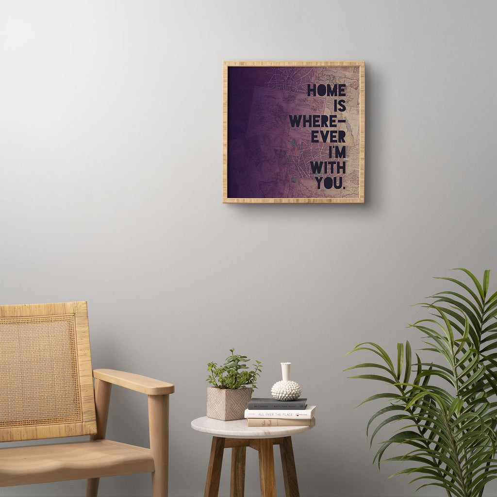 Leah Flores With You Framed Wall Art