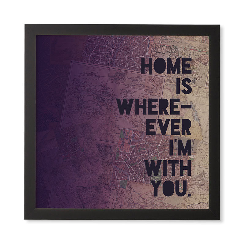 Leah Flores With You Framed Wall Art