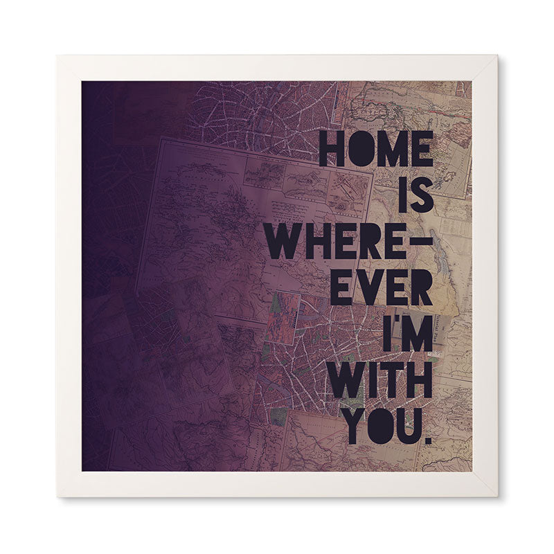 Leah Flores With You Framed Wall Art