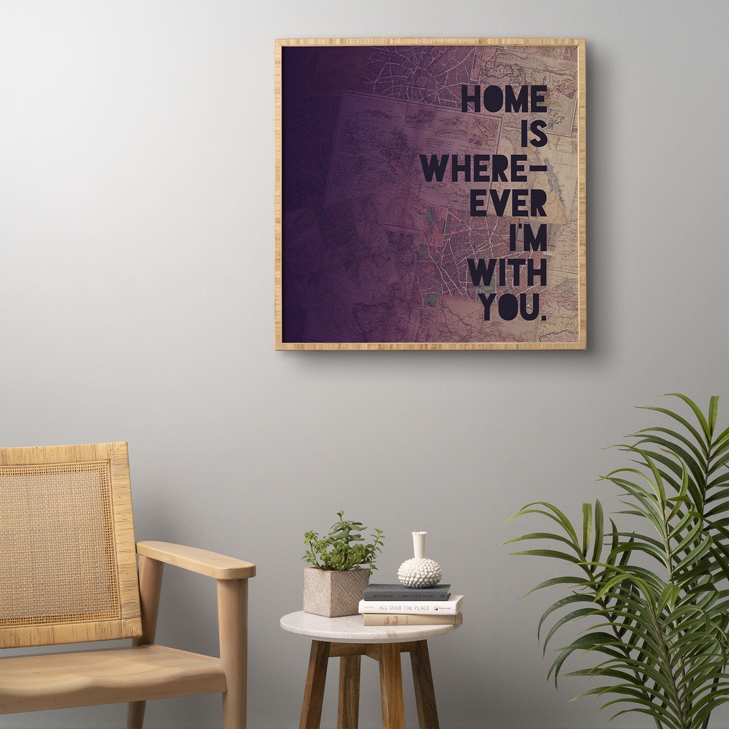 Leah Flores With You Framed Wall Art