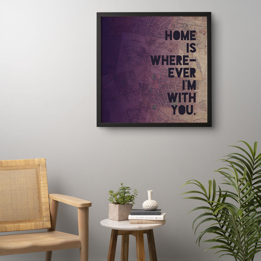 Leah Flores With You Framed Wall Art