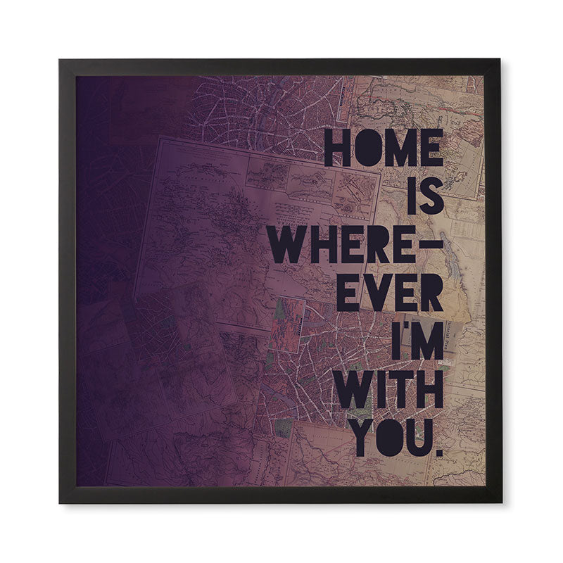 Leah Flores With You Framed Wall Art