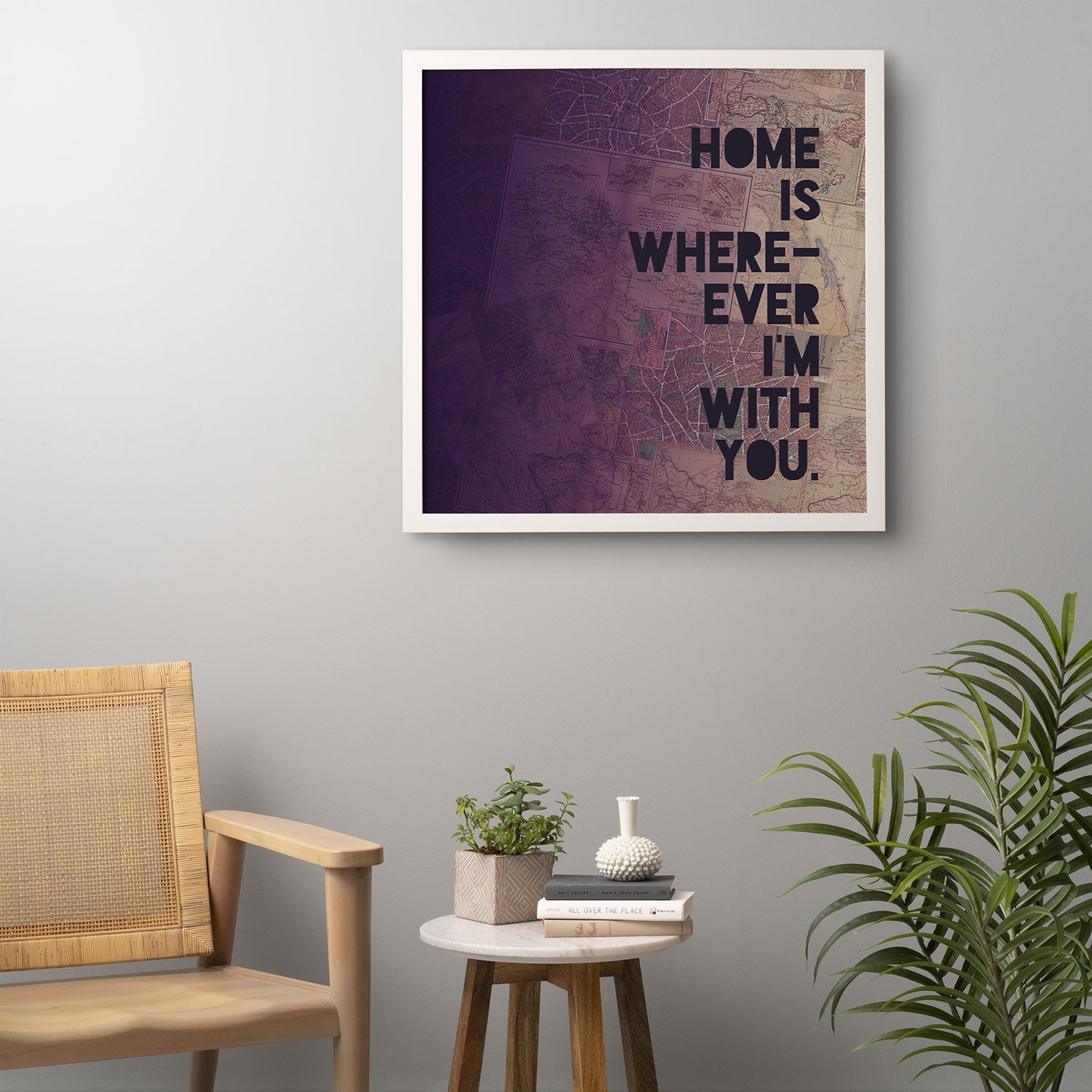 Leah Flores With You Framed Wall Art