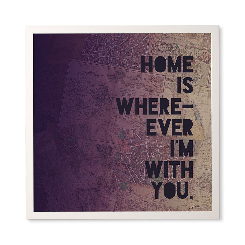 Leah Flores With You Framed Wall Art