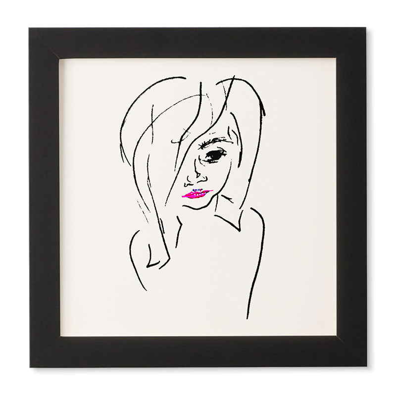 Leeana Benson Girl 2 Framed Wall Art