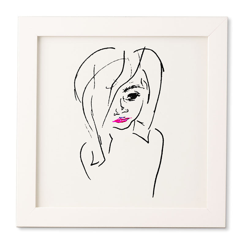 Leeana Benson Girl 2 Framed Wall Art