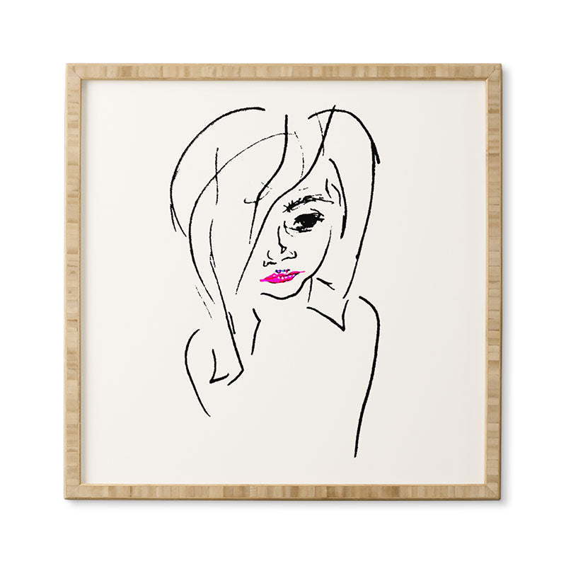 Leeana Benson Girl 2 Framed Wall Art