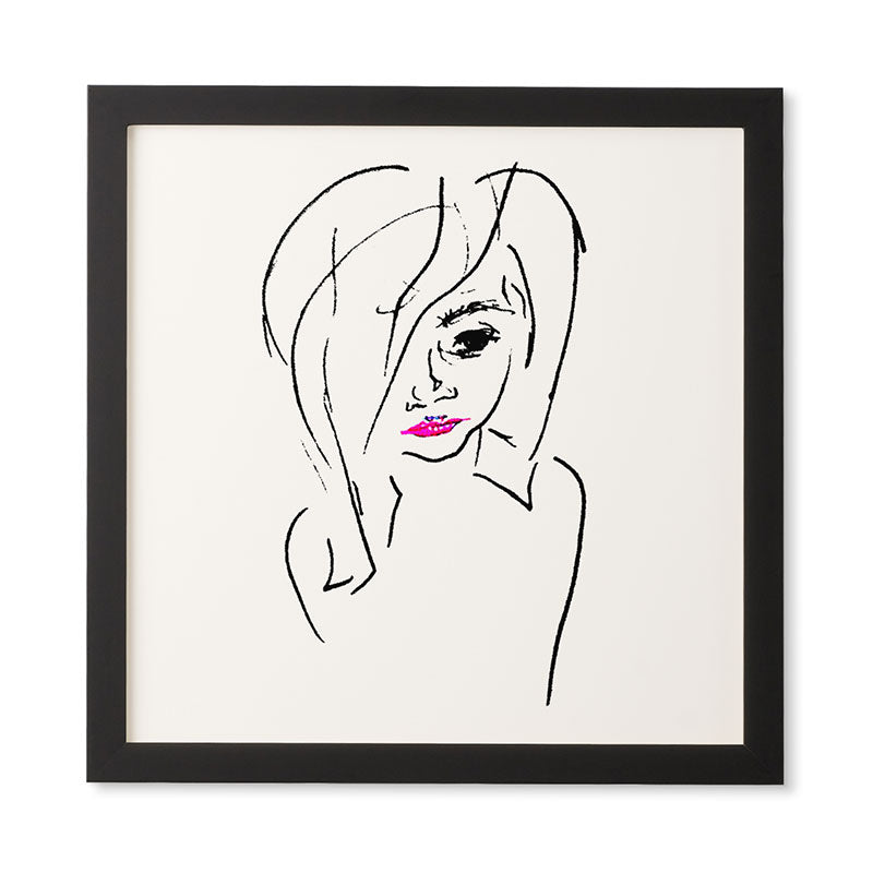 Leeana Benson Girl 2 Framed Wall Art