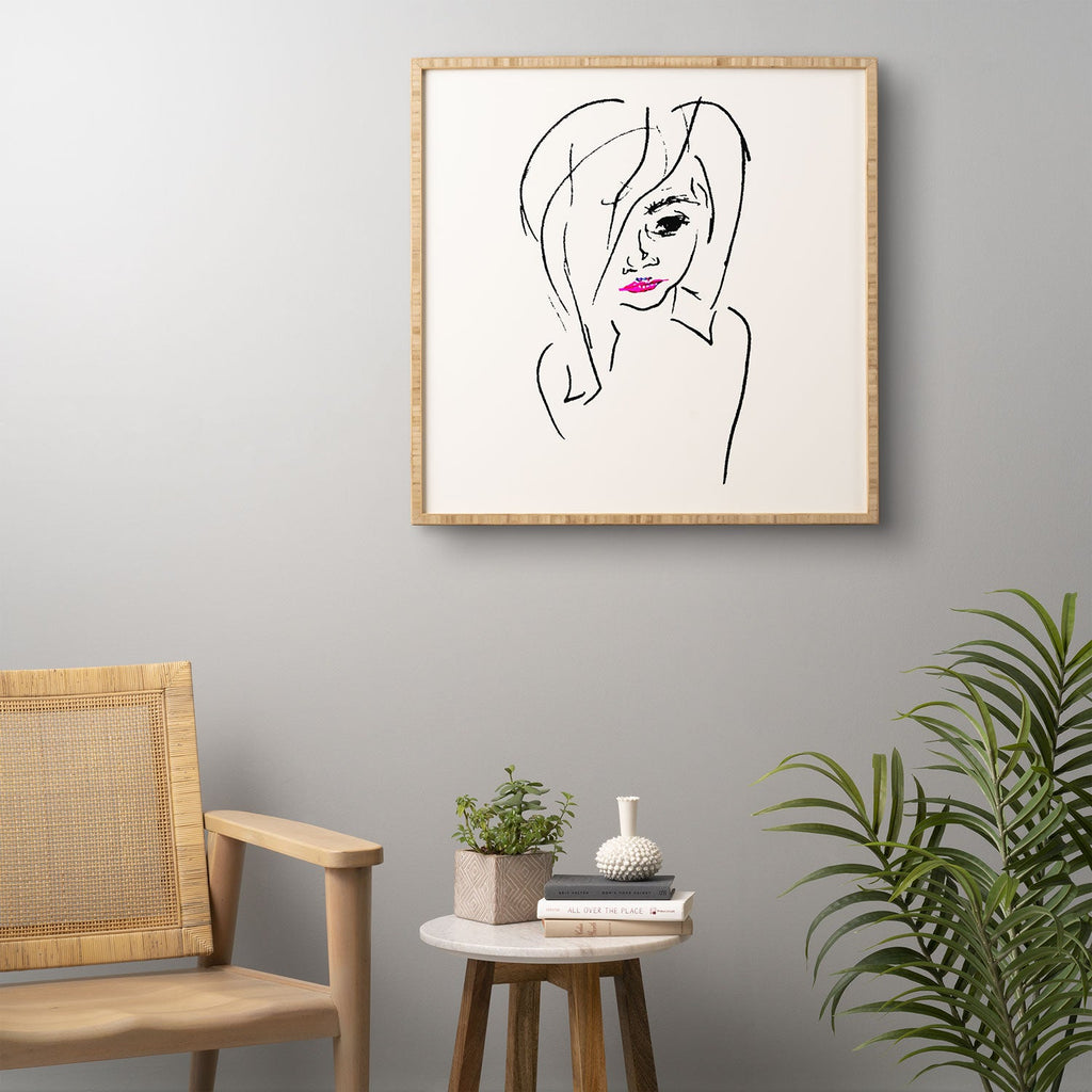 Leeana Benson Girl 2 Framed Wall Art
