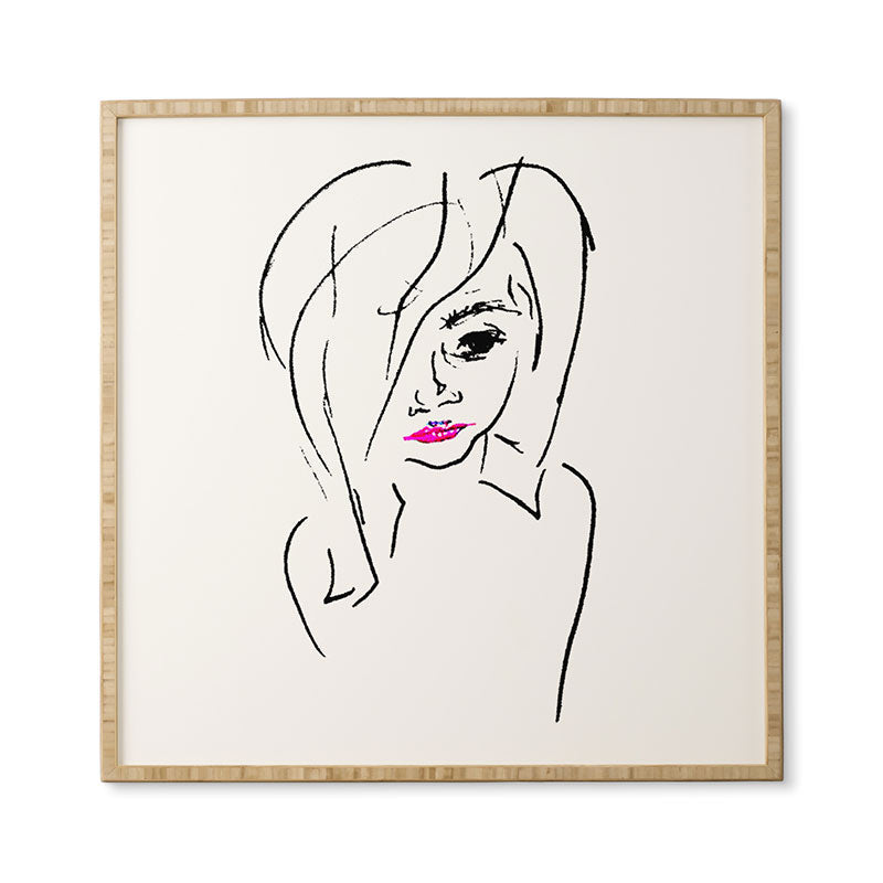 Leeana Benson Girl 2 Framed Wall Art