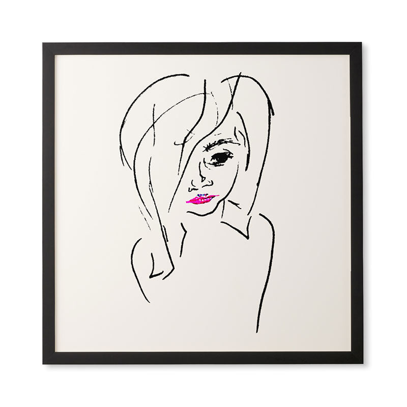 Leeana Benson Girl 2 Framed Wall Art