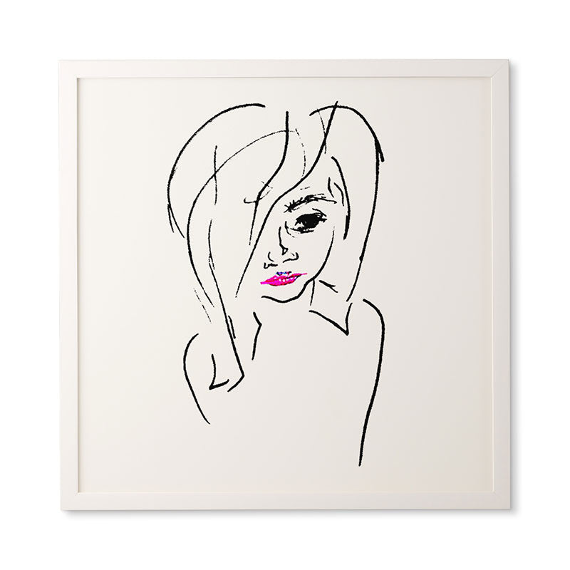 Leeana Benson Girl 2 Framed Wall Art