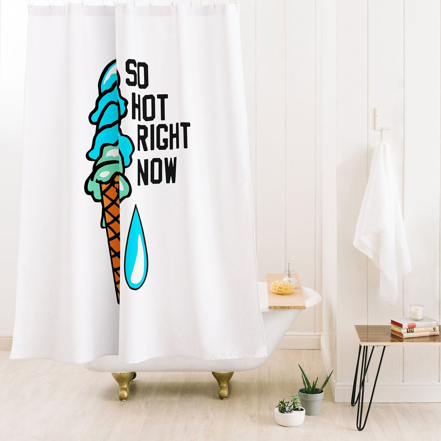 Leeana Benson So Hot rn Shower Curtain
