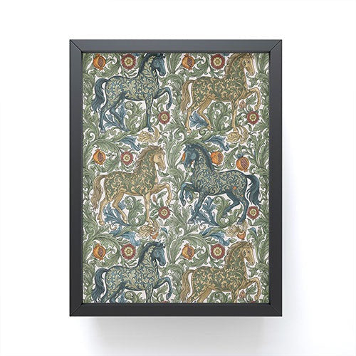 Marta Barragan Camarasa Renaissance Horse Garden Framed Mini Art Print