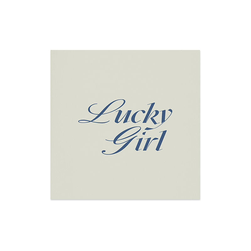 les muses lucky girl Art Print