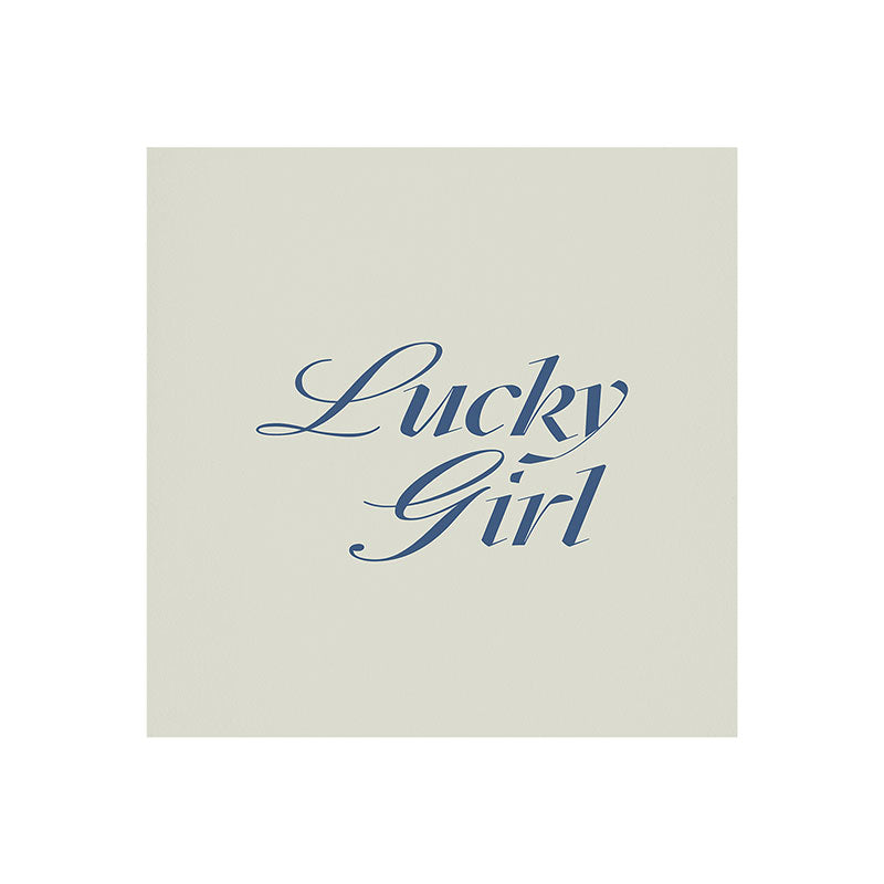 les muses lucky girl Art Print