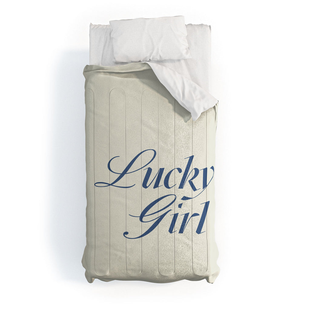 les muses lucky girl Comforter