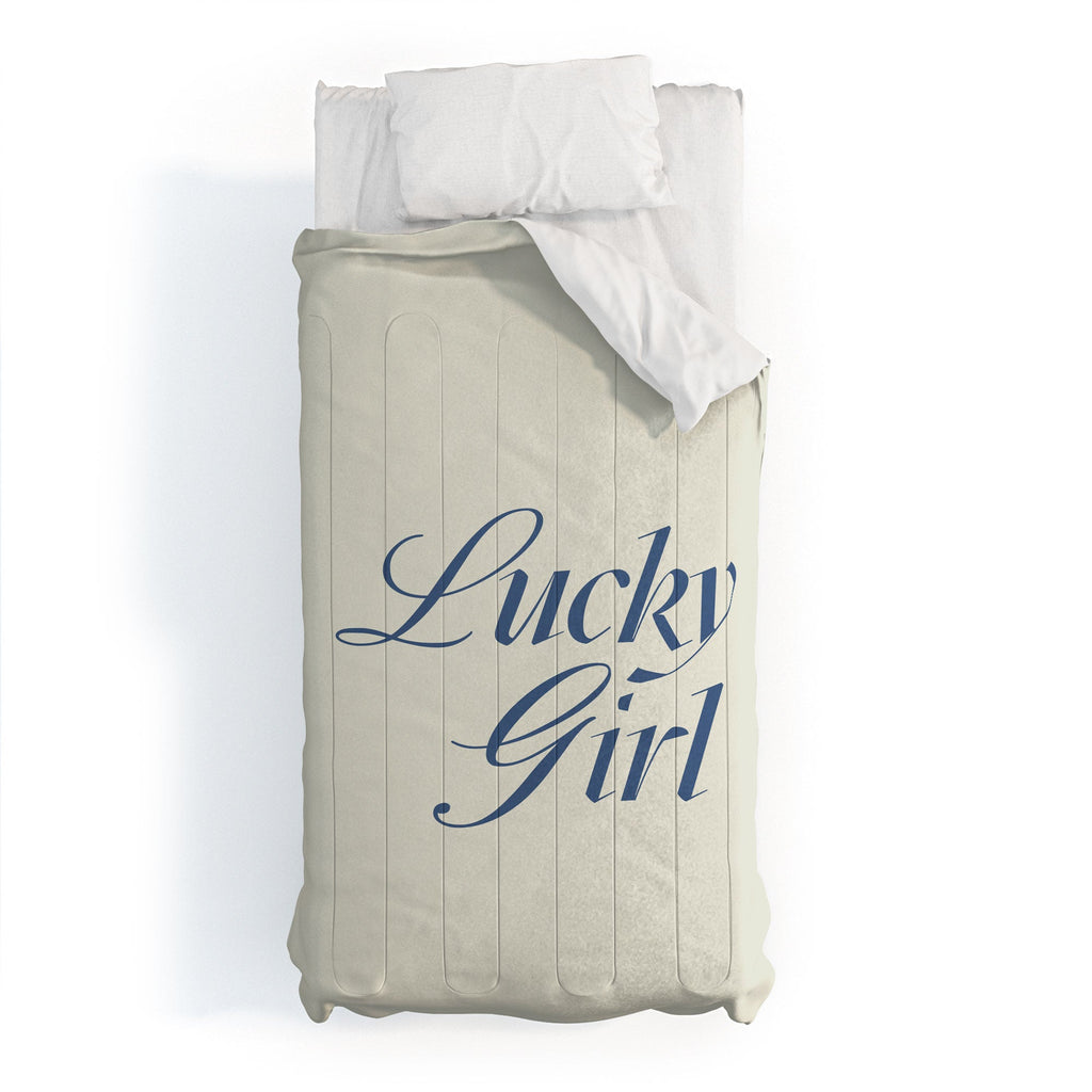 les muses lucky girl Comforter