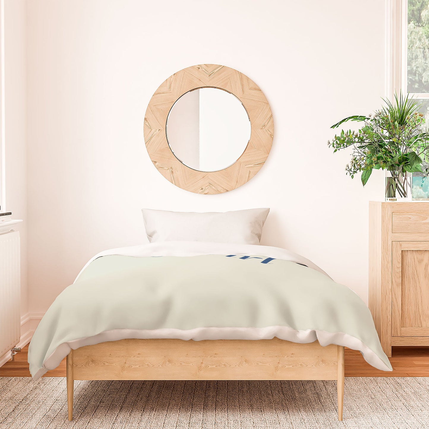 les muses lucky girl Duvet Cover