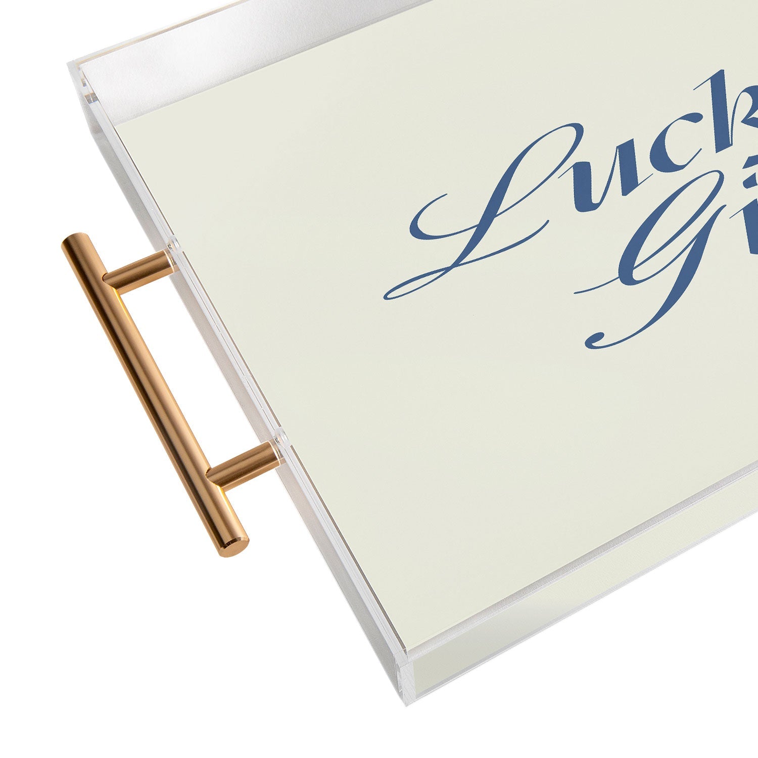 les muses lucky girl Acrylic Tray