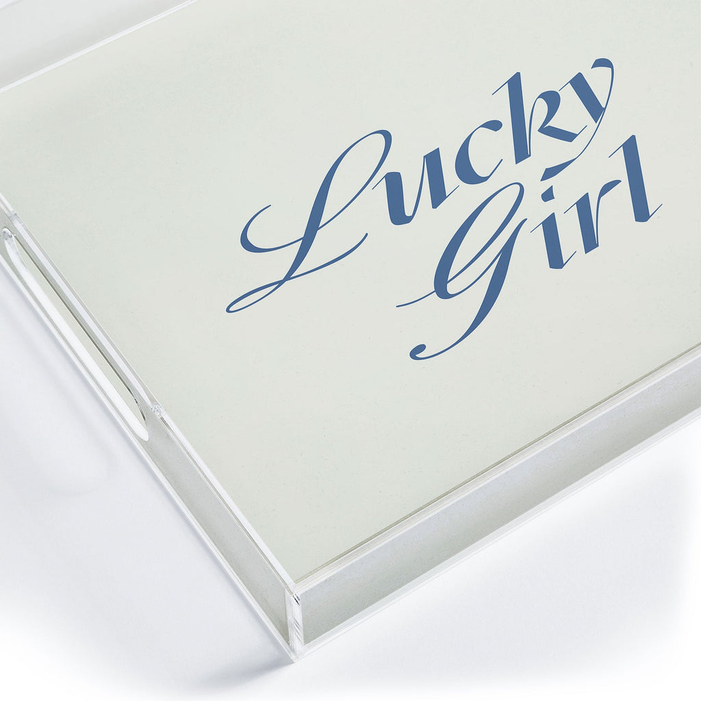 les muses lucky girl Acrylic Tray