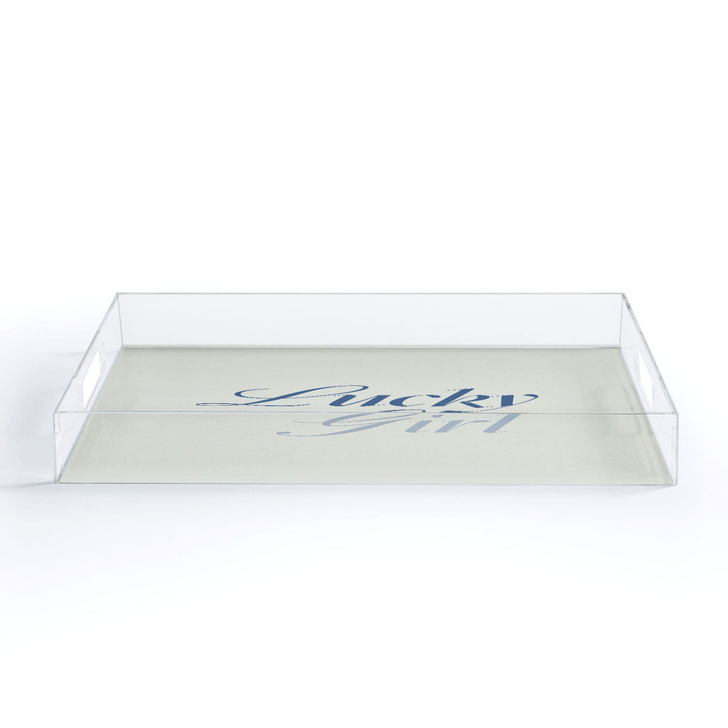 les muses lucky girl Acrylic Tray
