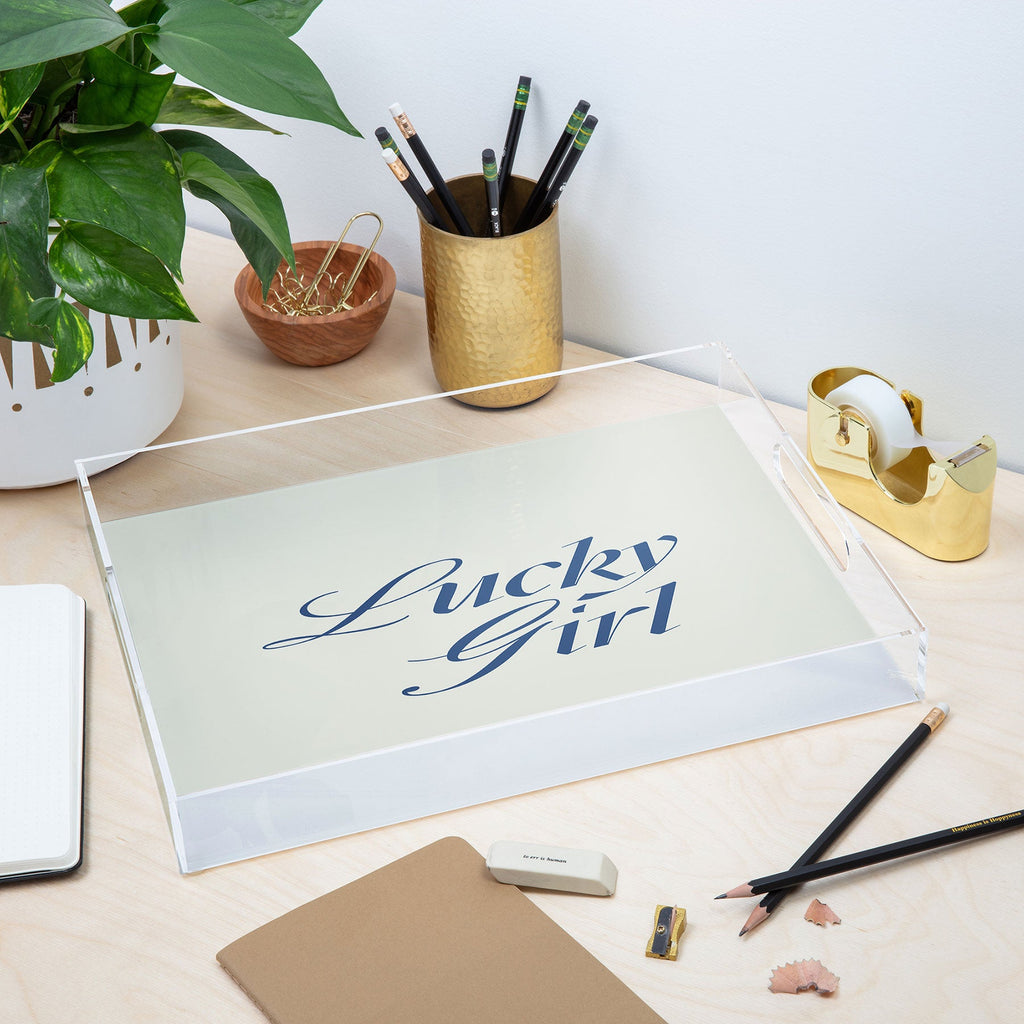 les muses lucky girl Acrylic Tray