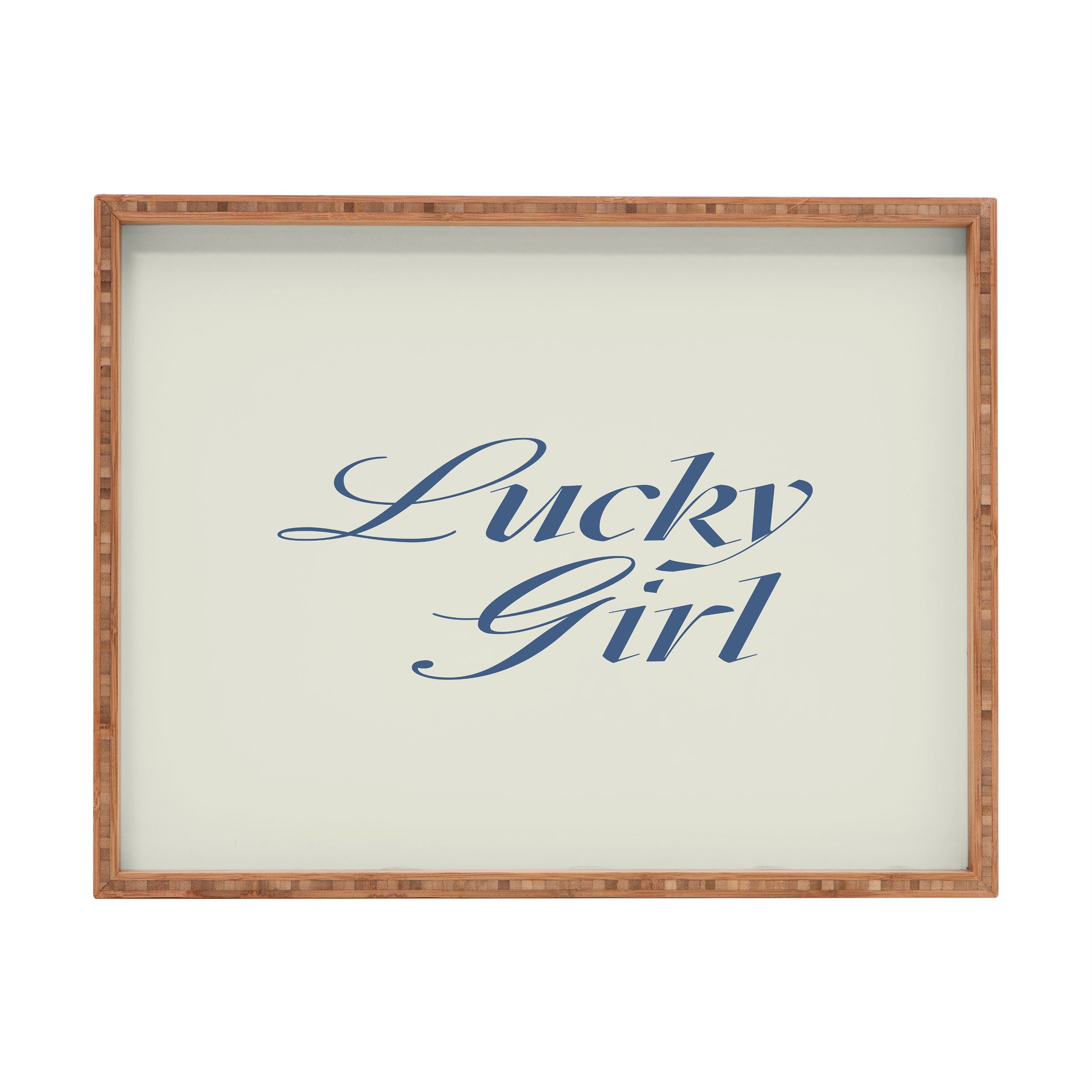 les muses lucky girl Rectangular Tray