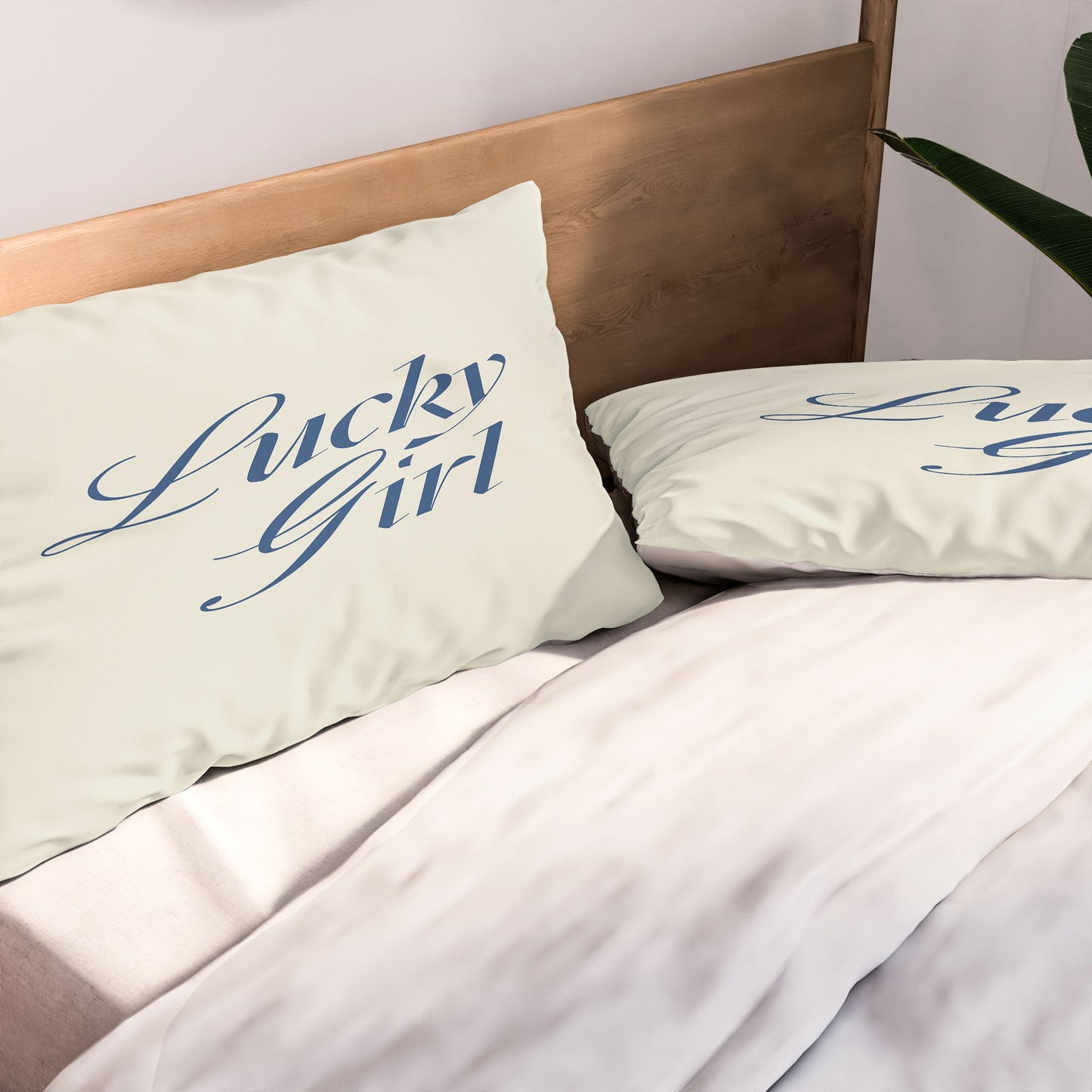 les muses lucky girl Pillow Shams