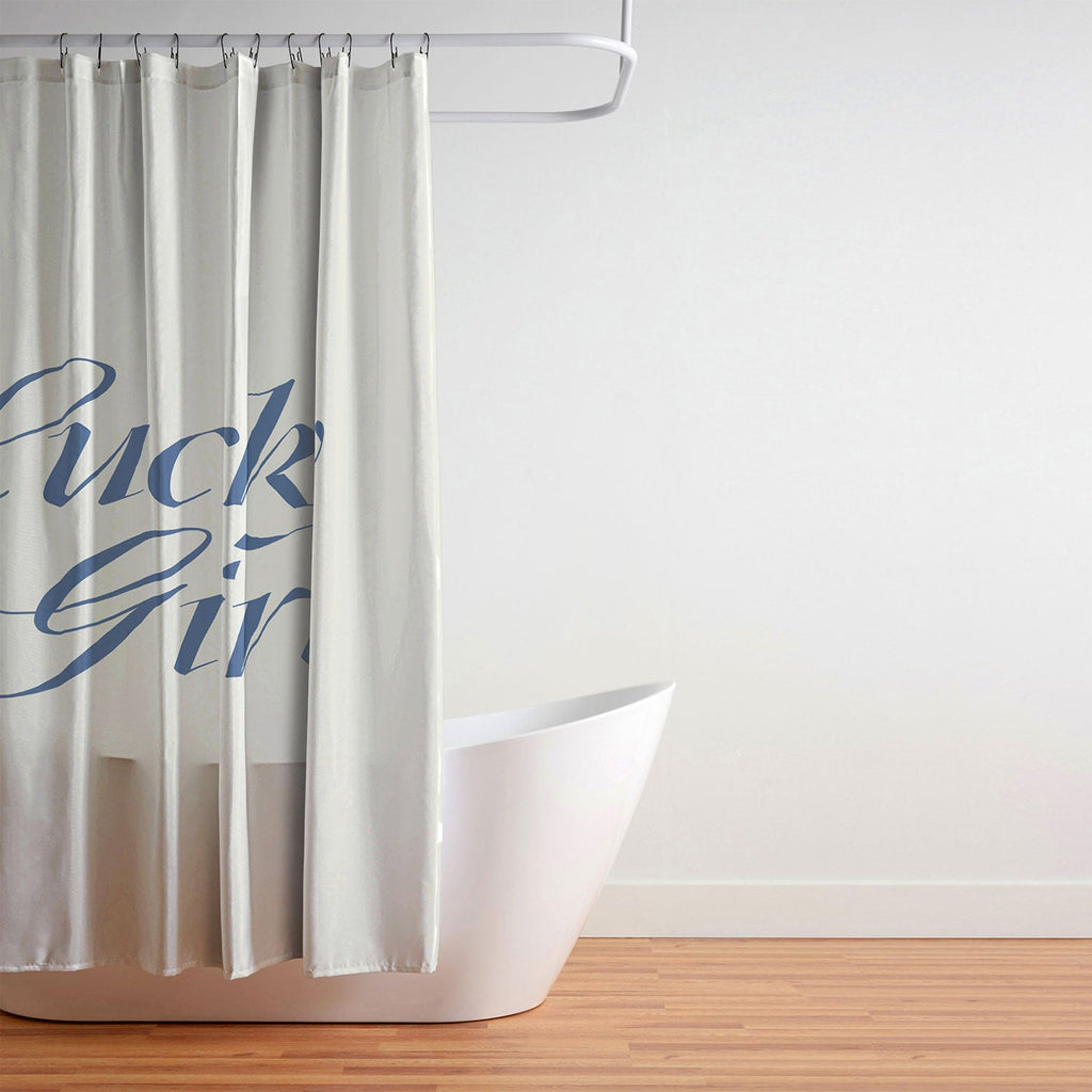 les muses lucky girl Shower Curtain