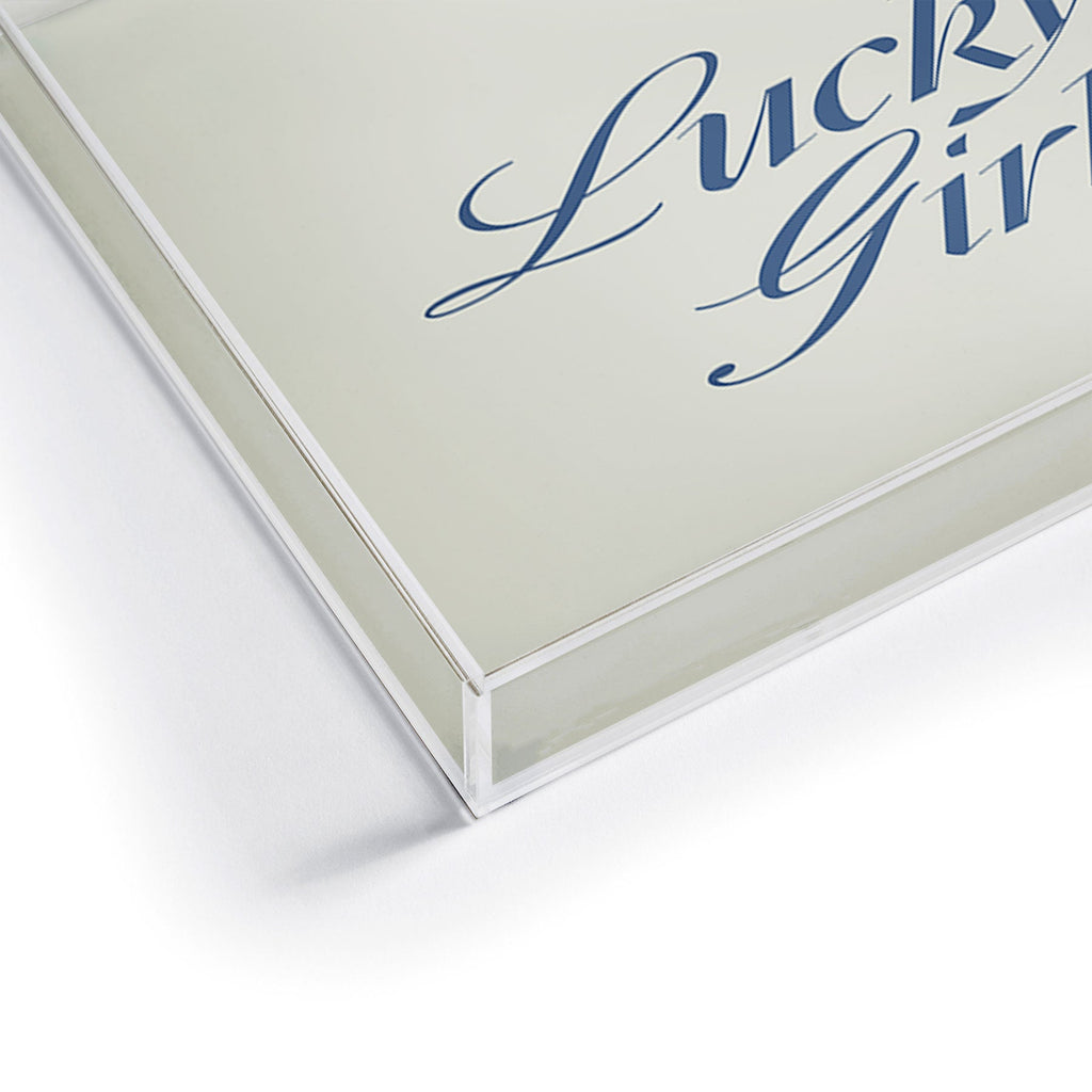 les muses lucky girl Acrylic Tray