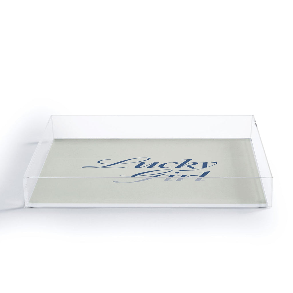 les muses lucky girl Acrylic Tray