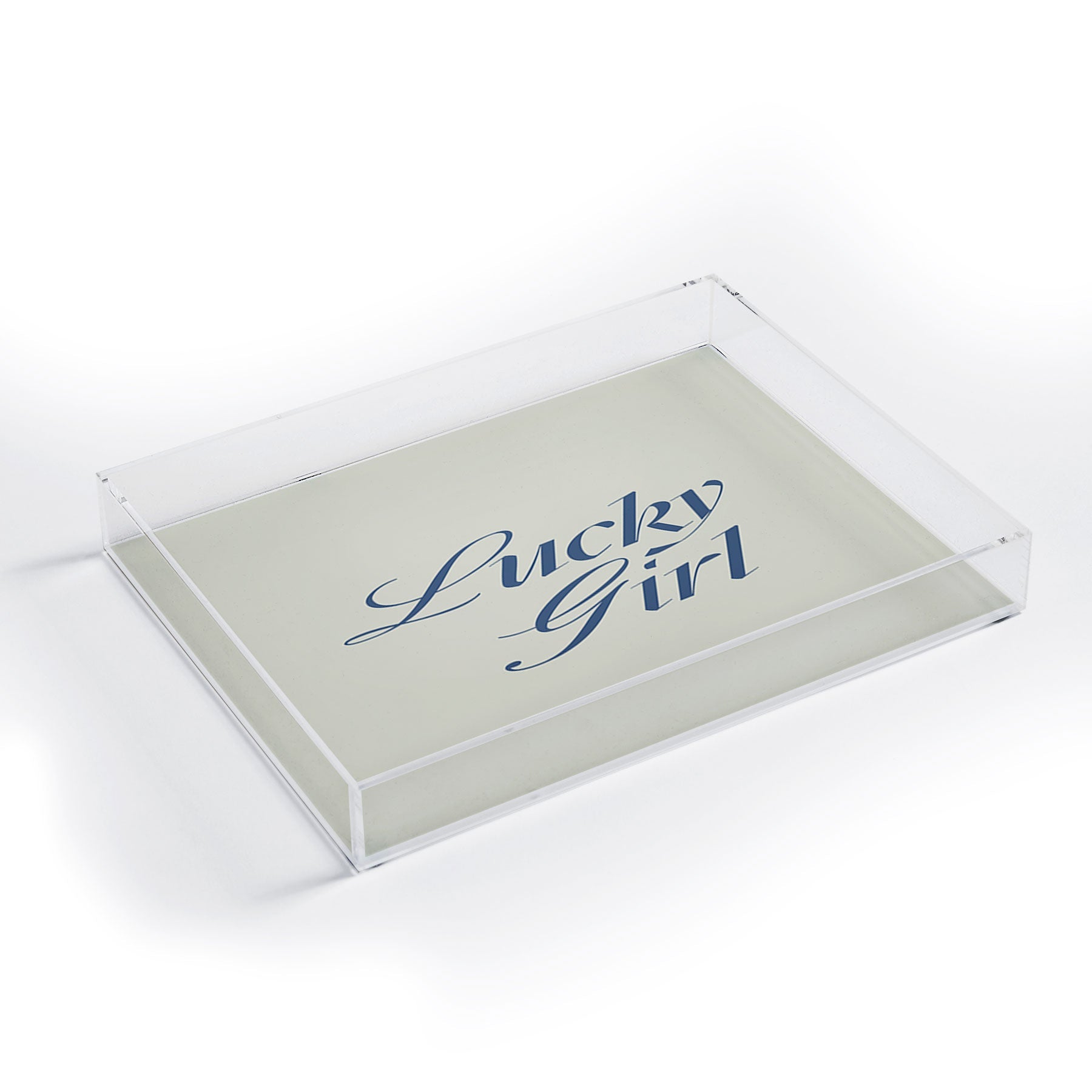 les muses lucky girl Acrylic Tray