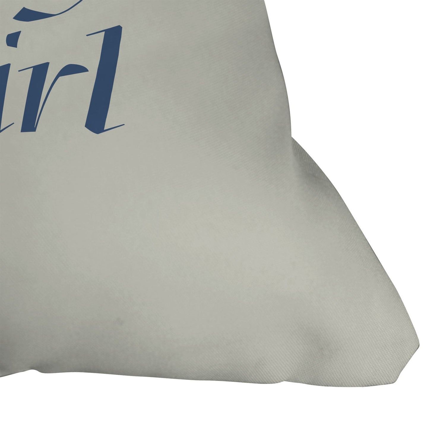 les muses lucky girl Throw Pillow