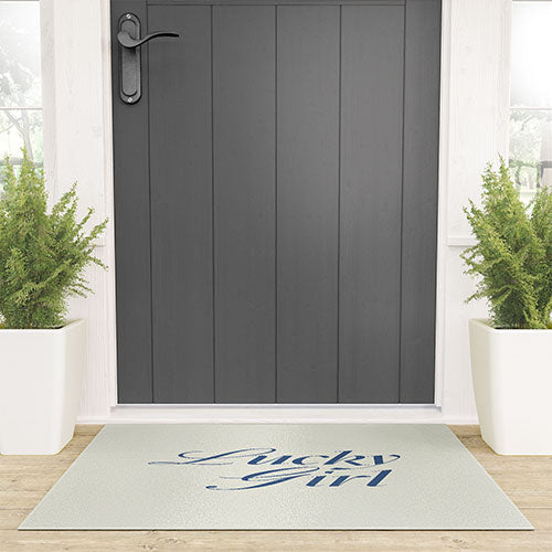 les muses lucky girl Welcome Mat