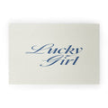 les muses lucky girl Welcome Mat
