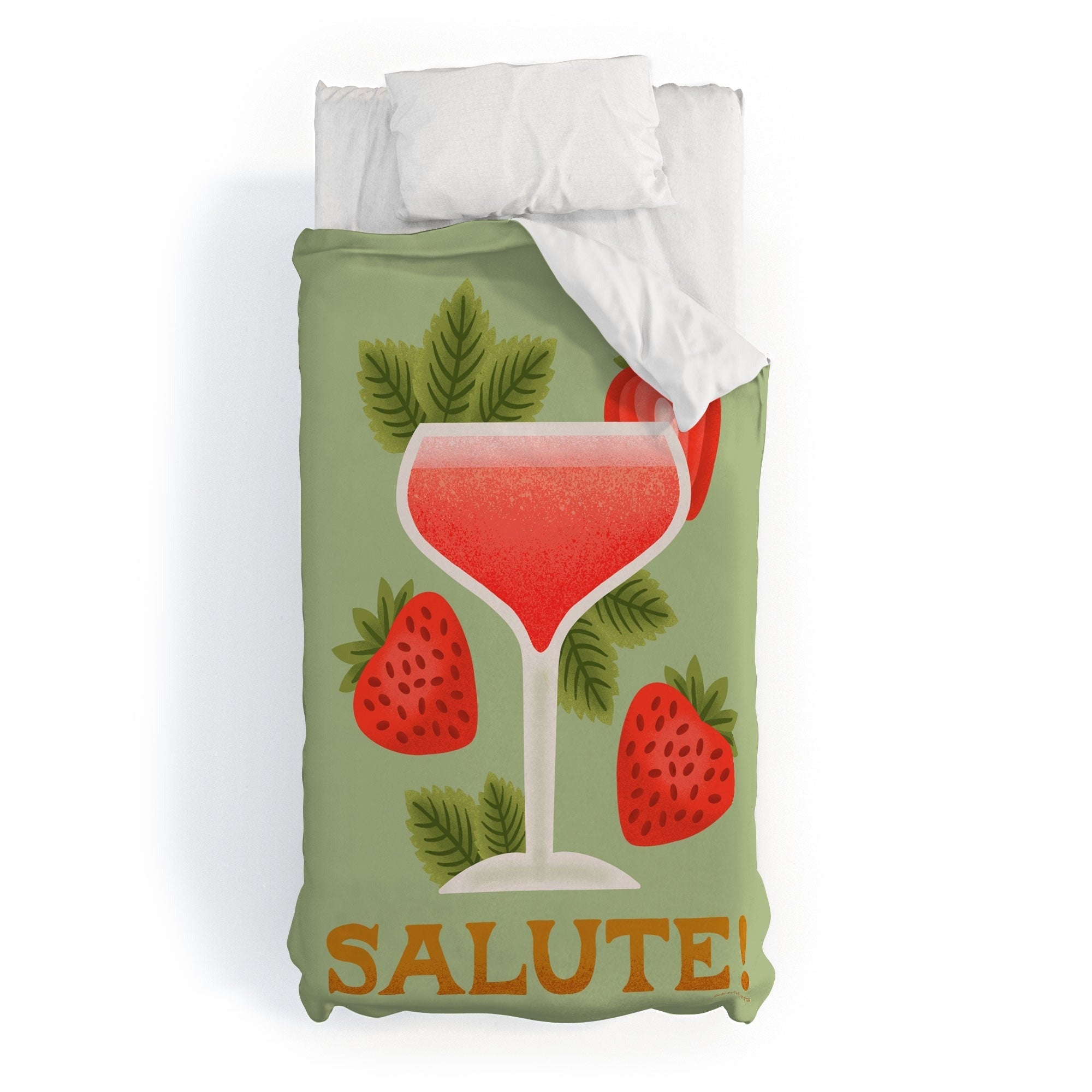 Jessica Molina Rossini Duvet Cover